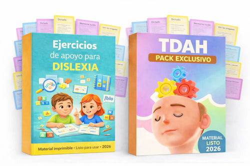 MEGA PACK PSICOPEDAGOGICO + TDAH + DISLEXIA + BONOS EXCLUSIVOS SOLO X HOY