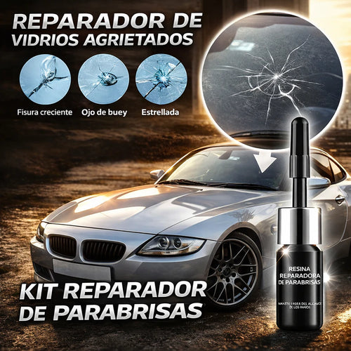 Resina líquida para reparación de grietas de auto