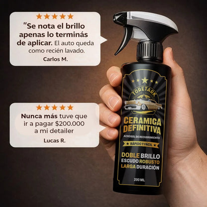 ToreTark  Shield | Efecto hidrofóbico + brillo en minutos