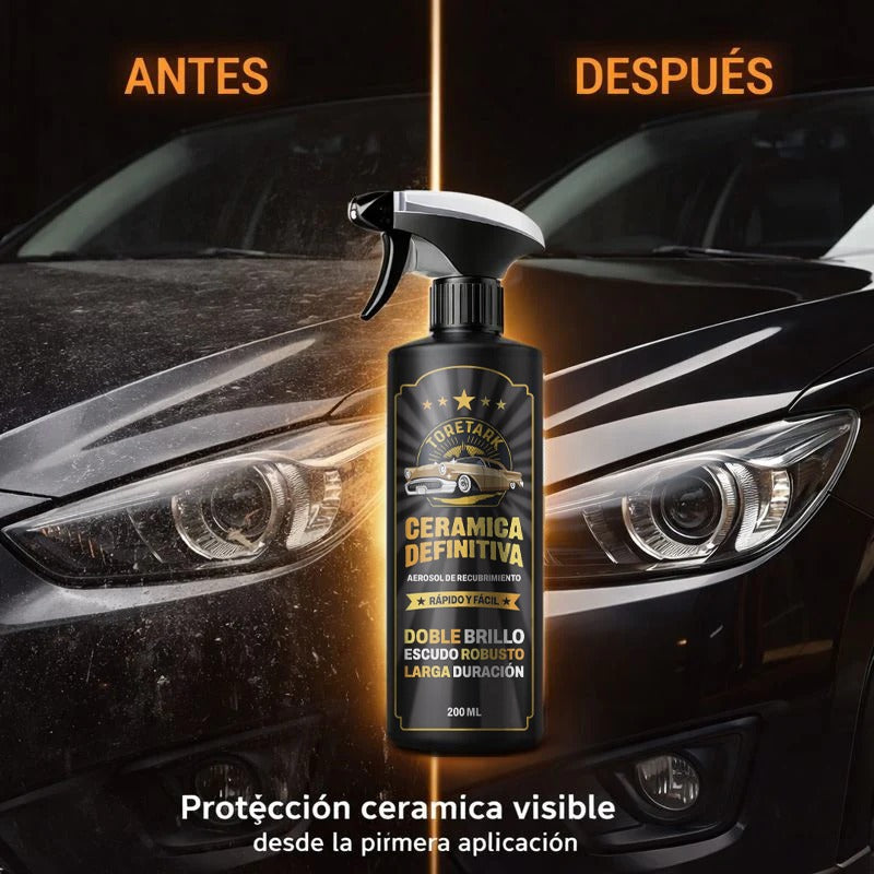ToreTark  Shield | Efecto hidrofóbico + brillo en minutos