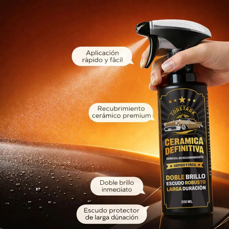 ToreTark  Shield | Efecto hidrofóbico + brillo en minutos