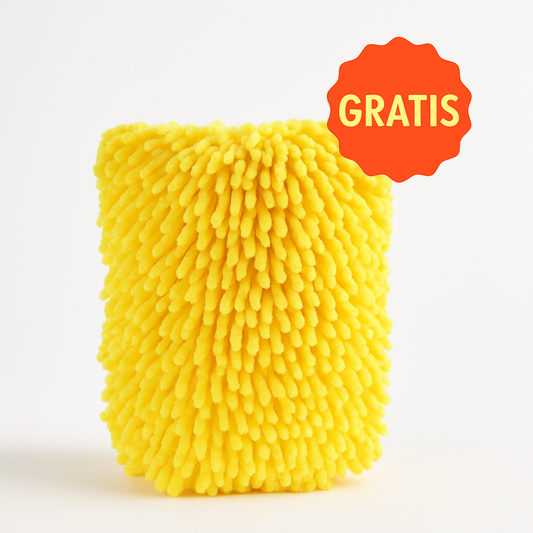 Esponja lavacoches de espuma abundante